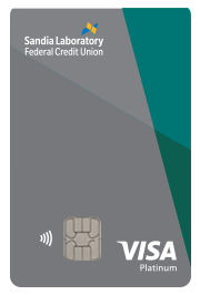 SLFCU Visa Platinum Rebate card